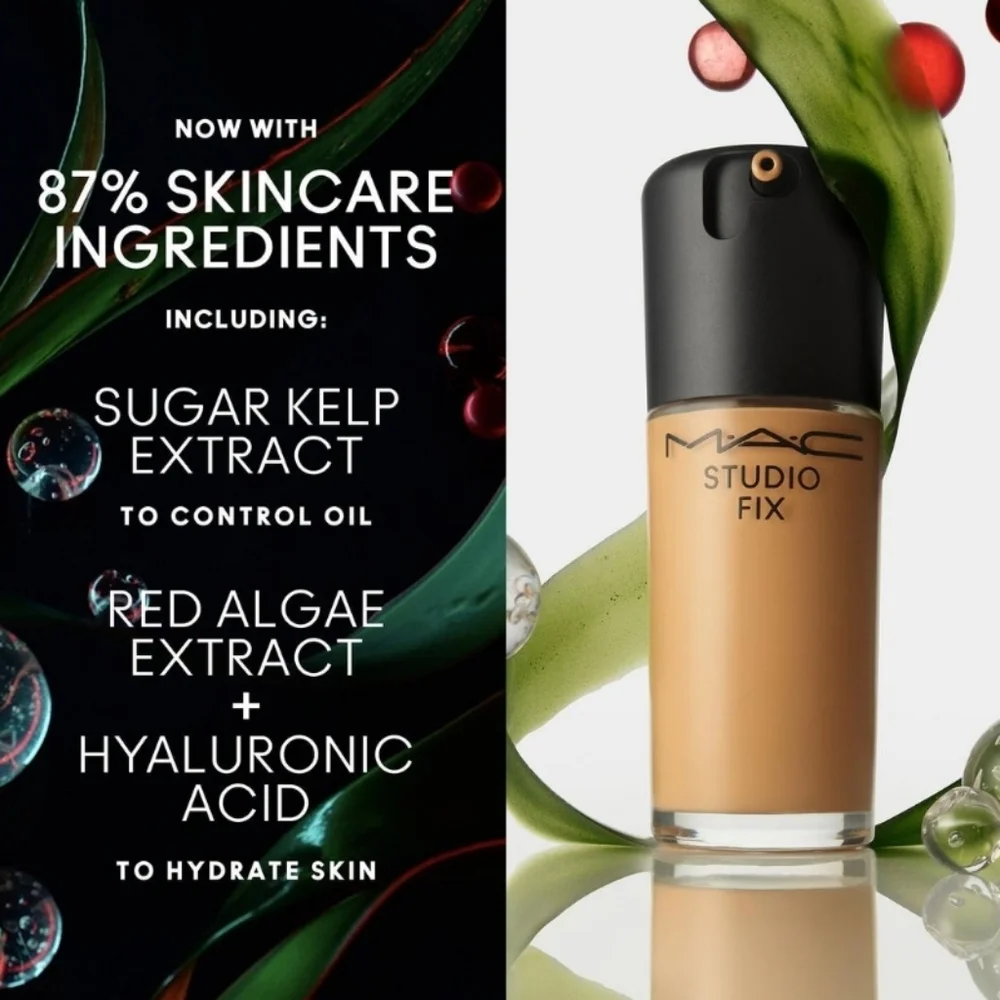 N6.5 Mac Studio Fix SPF15 24Hr Matte Foundation + Oil Control Brand New In Box